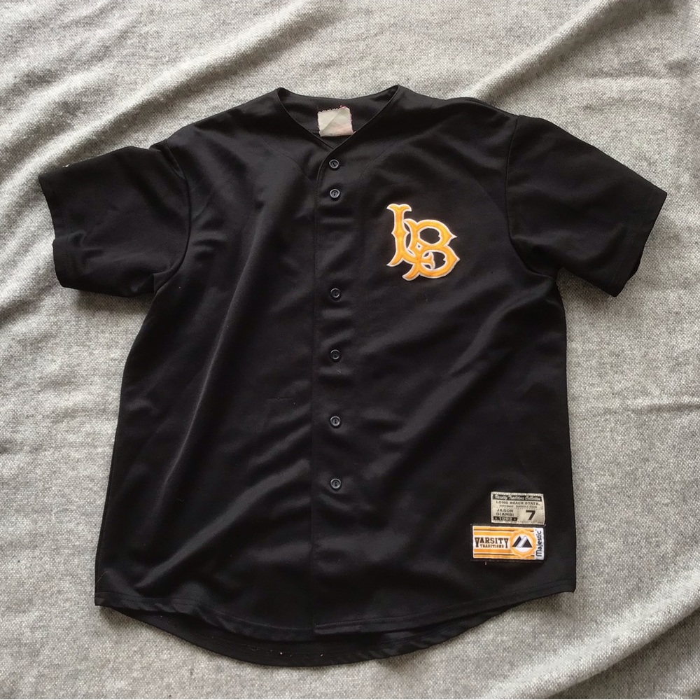 Long Beach State Dirtbags Jason Giambi jersey 1992 good condition LBSU baseball